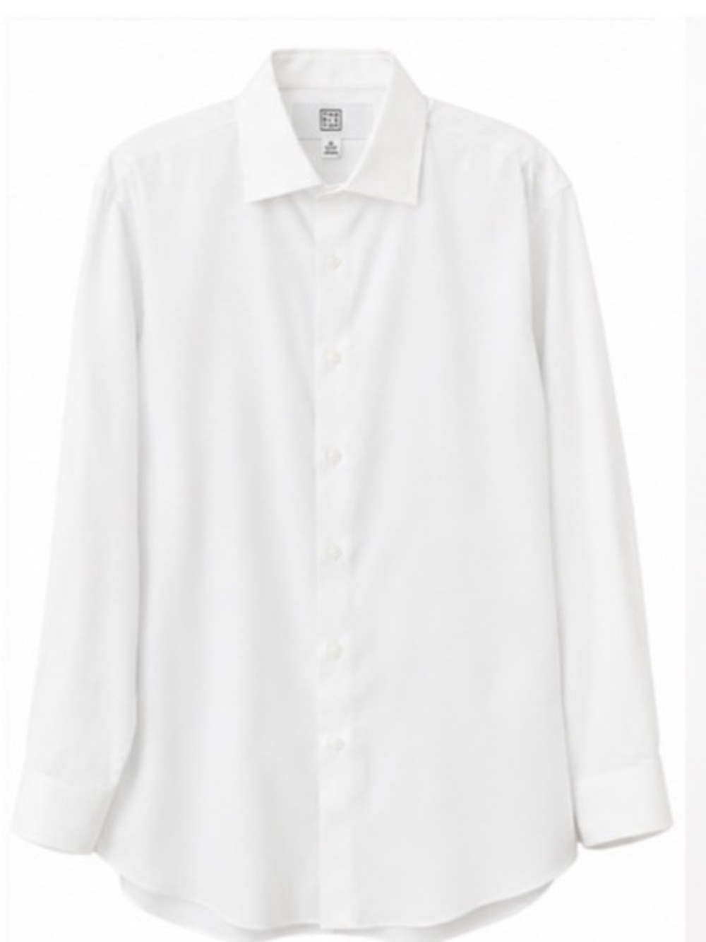 The Black Tux Classic Fit White 100% Cotton Dress Shirt Men’s 16 32/33